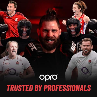 OPRO Official UFC Fighter Collection Ilia Topuria Instant Custom-Fit Mouthguard – Self-Fit Gum Shield for MMA, Boxing & Combat Sports - color: Ilia Topuria