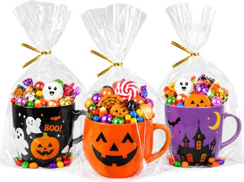 PigPotParty Cellophane Gift Bags 8x11 Inch, 50 Pack, Clear Goodie Bags - color: 8x11 Inch (Pack of 50)