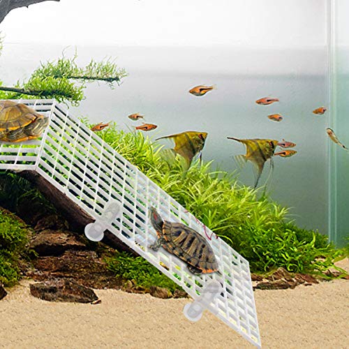 WEAVERBIRD 2Pcs Aquarium Divider Tray Plastic Grid Divider Tray Egg Crate for Aquarium Fish Tank Bottom Isolation, White - color: White