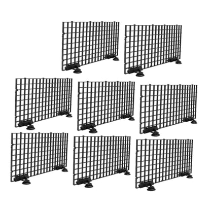 TOYANDONA 1set Aquarium Divider Panel for Fish Tank Isolation Smooth Edge Design Easy Installation Multi-Purpose Use for Breeding Freshwater and Fish Separator