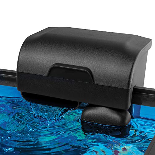 Marineland Bio-Wheel Penguin 175 GPH Power Aquarium Filter, Ultra-Quiet Hang-On-Back Fish Tank Filter with Multi-Stage Filtration for Aquariums Up to 30 Gallons - size: up to 30 gallons