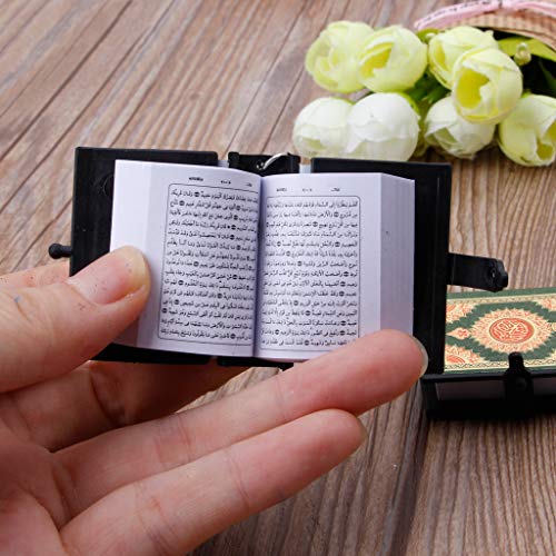 Mini Ark Quran Book Real Paper Can Read Arabic The Koran Keychain Muslim Jewelry