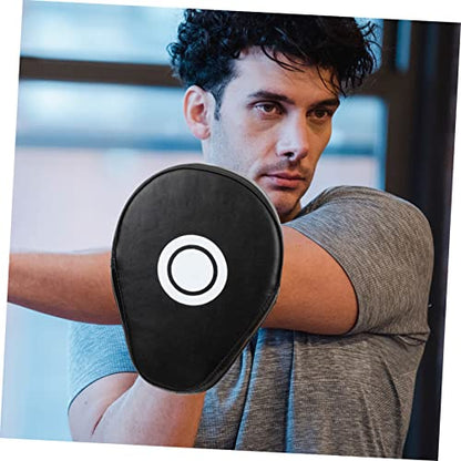GALPADA 2Pcs Padded Strike Shield for Boxing Training Hand Target for Punching Practice Durable Suitable for Kickboxing MMA and Martial Arts