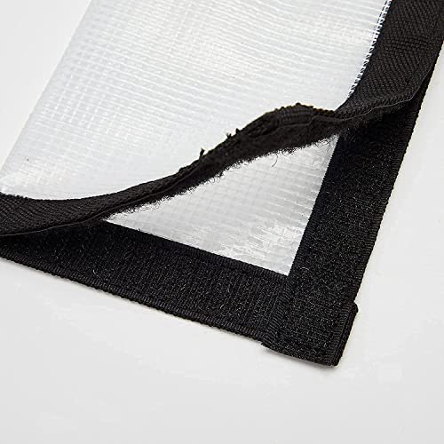2-8 Pack Fishing Lure Wraps, Resistant Clear PVC Lure Covers for Rod Fabric Hook Protectors - color: 8 Pack