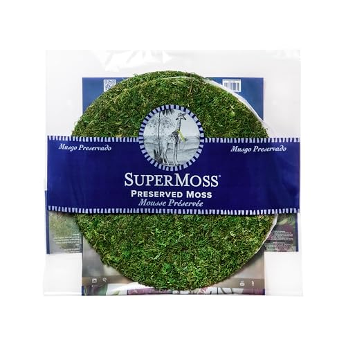 SuperMoss (26325) Moss Soil Toppers (Place Mats), Fresh Green, 16" (3 units) - color: Fresh Green, size: 16" (3 units)