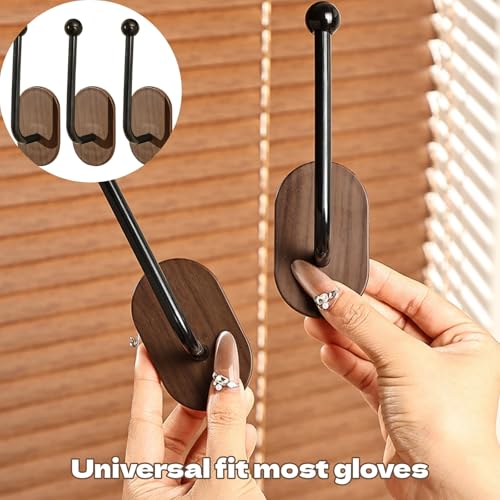 3Pcs Boxing Glove Wall Hooks Sturdy Boxing Glove Stand Wall Mounted Rack for Fitness Centers Easy Installation Universal Display Stand