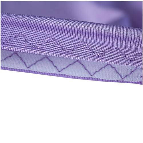 Women's Cool Shawl Arm Sleeves with Finger Holes Premium Sun Protection Long Sleeves for Hiking Fishing Running - color: Purple
