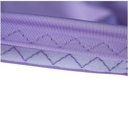 Women's Cool Shawl Arm Sleeves with Finger Holes Premium Sun Protection Long Sleeves for Hiking Fishing Running - color: Purple