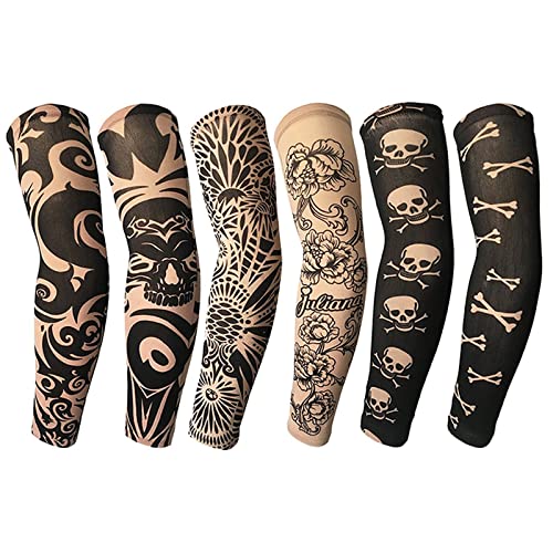 YARIEW Temporary Tattoo Sleeves for Men Arm Sleeves for Men Tattoo Sleeve - color: Multicolor-5
