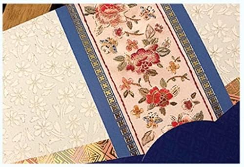 (Pack of 6) Korean Traditional Money Gift Envelopes for Cash Wedding, Birthday, New Year, Christmas, Multicolor