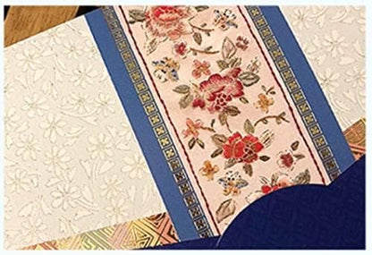 (Pack of 6) Korean Traditional Money Gift Envelopes for Cash Wedding, Birthday, New Year, Christmas, Multicolor