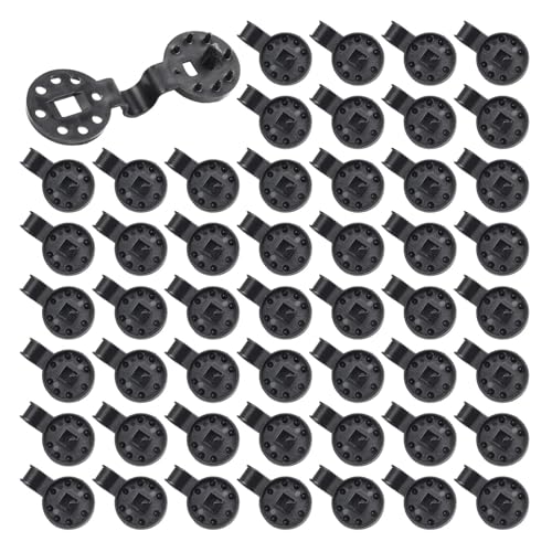 Versatile 220pc Sun Shade Net Cloth Plastic Clips Sturdy Heavy Duty Lock Grip Fix Clamp Hook