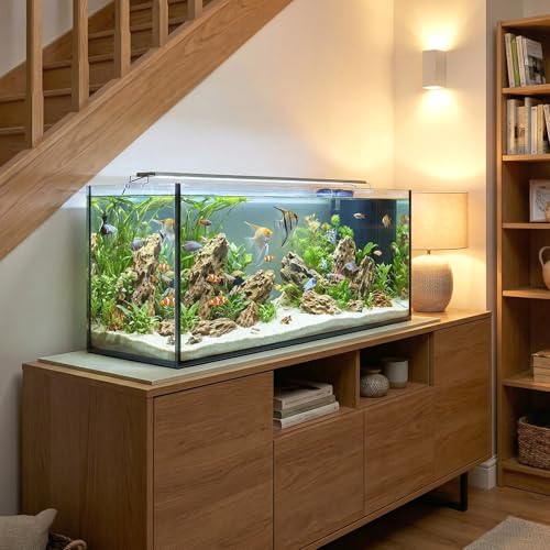24 x 48 Inch Fish Tank Pad, 6mm Aquarium Leveling Mat, Gray | Water-Resistant Surface, Easy to Cut, Helps Cushion the Tank Base, Suitable for Aquariums and Terrariums - color: Gray, size: 24 x 48in