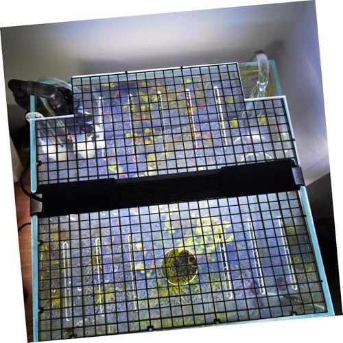 BESPORTBLE 1set Fish Tank Separator Set Aquarium Divider Cups Black Isolation Tray for Fish and Aggressive Separation