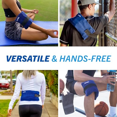 Cryo-Max Cold Pack, 8 Hour Reusable Cold Therapy Ice Pack for Elbows, Knees, Neck + More, Medium, 6" x 12" (1 Count) - size: Medium (Pack of 1), style: Medium