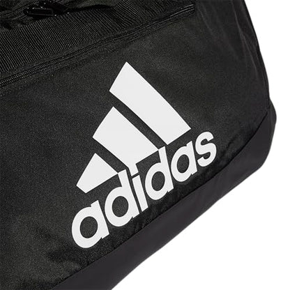 adidas Unisex Defender 4.0 Gym Duffel Bag for Men and Women - color: Black/White, style: Large (110l)