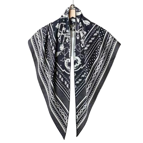 Head Scarf Triangular Scarf Belt Wrap Hairscarf Fashion Scarves Hair Wrapping Scarfs Night Sleeping Headscarf B05 - color: B0518