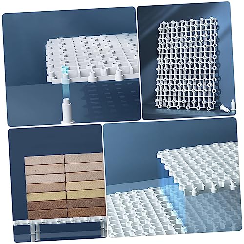 Toyvian 1set Aquarium Divider Fish Tank Bottom Partition Grid Easy to Install Plastic Isolation Tray for Separating Aggressive Fish and Enhancing Survival Rate