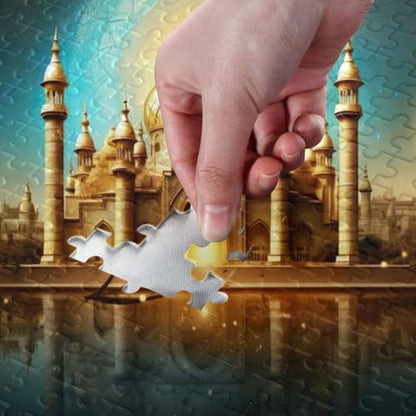 Jigsaw Puzzles 1000 Pieces for Adults Kids Ramadan Kareem Eid Al Adha Mubarak Muslim Game Artwork Toy Gifts 202a5289