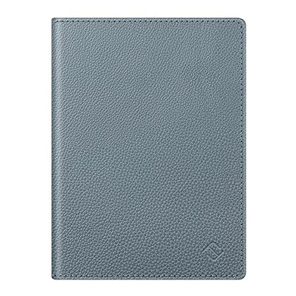 FINTIE Passport Holder, Slim Travel Wallet RFID Blocking Card Case Cover - color: Cloudy Blue