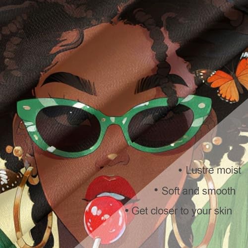 Head Scarf for Women,35" Large Square Hair Scarves Bandana Fashion Neck Scarf - color: Color 18
