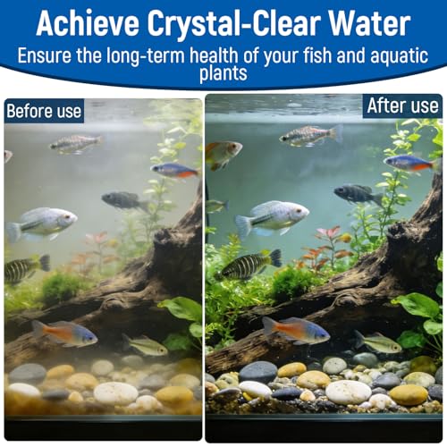 Big Peng AC20 Aquarium Filter Media Maintenance Kit Compatible with Aquaclear Fluval AC20 Power Filters, Includes 1 Blue Foam, 2 Activated Carbon, 1 BioMax Pellets, 2 Intake Strainer Sponge