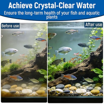 Big Peng AC20 Aquarium Filter Media Maintenance Kit Compatible with Aquaclear Fluval AC20 Power Filters, Includes 1 Blue Foam, 2 Activated Carbon, 1 BioMax Pellets, 2 Intake Strainer Sponge