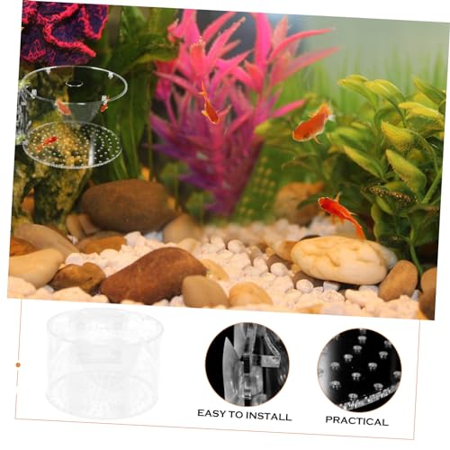 UPKOCH Fish Isolation Breeding Box Fish Hatching Tank for Fry Easy to Install Cups for Aquariums