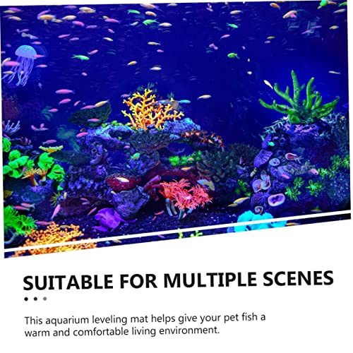 Reptile Terrarium Mat Thickened Nonslip Fish Tank Pad Cushioning for Aquariums Material for Fish Tanks and Lizard Cages
