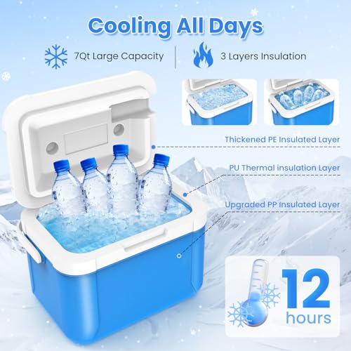 ONLYCARE Ice Machine for Knee After Surgery, Portable Cold Therapy Machine | Program Timer Ice Therapy Machine with Quiet Pump, Cold Compress Pad for Ankle Arm Joints Sports Injuries Cryotherapy Machine