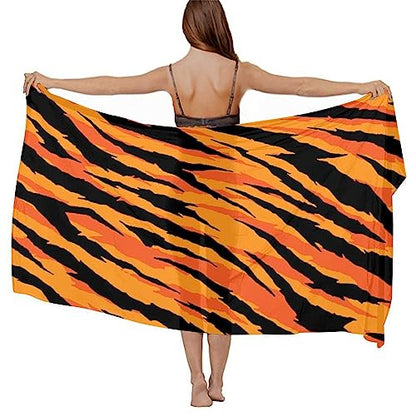Women Swimwear Pareo Beach Cover Up Bikini Sarong Swimsuit Wrap Skirts - color: Color222