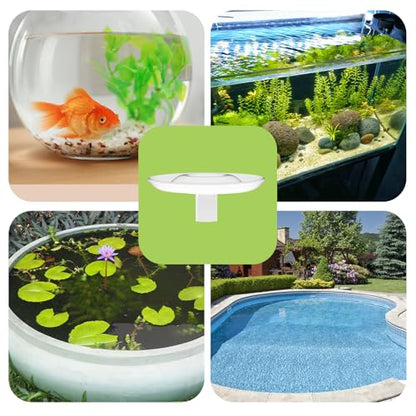 2025 Creative Floating Flower Holder | 14 Pieces Floating Floral Arrangement Stand | Plastic Stem Holder for Fish Tanks, Aquariums, and Tabletop Water Gardens