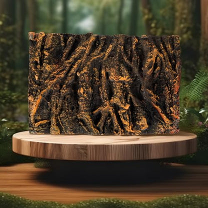 BESPORTBLE Tree Root Aquarium Background Board 3D Fish Tank Backdrop Board for Reptile Tank Terrarium Tree Root Background Pu Decorative Panel for Aquarium and Wall Scene Decor