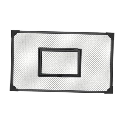 Aquarium Anti Jumping Net DIY Tank Cover Tear Resistant Easy Install Top Screen Fish Barrier - size: 90x50cm