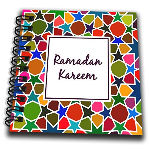 Mini Notepad 4 x 4 inch - Ramadan Kareem Generous Happy Ramadan Blessing Islamic Muslim holiday Occasions - size: Mini Notepad 4 x 4 inch