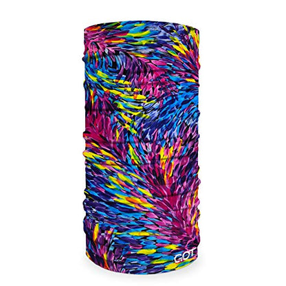 GOT Sports Tube Bandana - Neck Gaiter for Women Men, Face Mask, Neck Wrap, Head Scarf, Curly Hair Sleep Protection - color: Painting 5