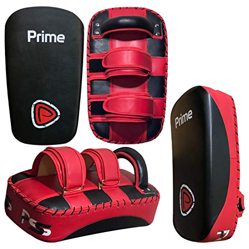 Prime Sports Shop Pro Training Arm Pad Strike Hook & jab pad for Coaching Muay Thai Kick Boxing, MMA, Martial Arts, Karate, Coaching, Punching Sparring Sports (Sold as Single Item) - 1110