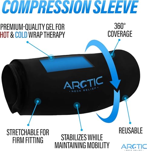 2 Pack - Premium Cold Therapy Compression Ice Sleeve, Knee Ice Pack Wrap for Injuries, Elbow, Quad & Hamstring Relief, Flexible & Reusable Cold Wrap Recovery for Meniscus, ACL, MCL, Ice & Heat Therapy - size: Medium (2 Pack)