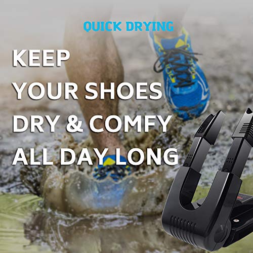 DR.PREPARE Boot Dryer Shoe Dryer Ozone, Glove Dryer & Boot Warmer with Heat Blower for Gloves, Hats, Socks, Ski Boots (Ozone)