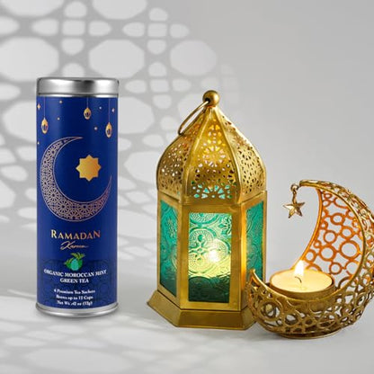 Ramadan Gift Basket by La Tea Dah, Gourmet Tea Gift Set, Beautifully Packaged Fine Tea Assortment, Islamic Eid, Ramadan Gifts