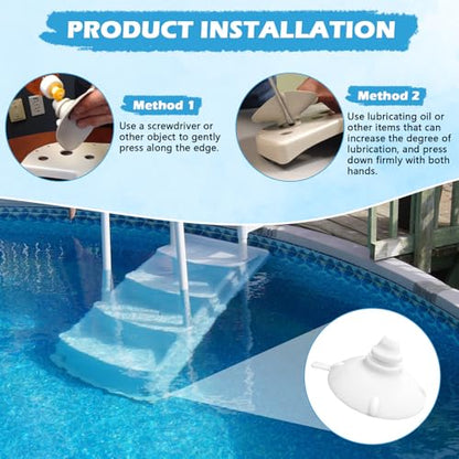 Step Cup for Innovaplas Steps Above Ground Swimming Pool (1PCS) - color: 1pcs