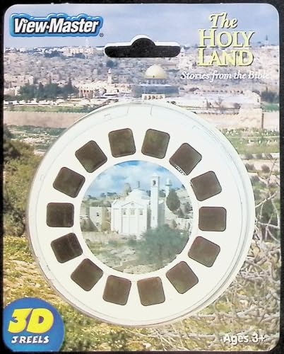 3D Viewer Reels Holy Land - Stories from The Bible - ViewMaster - 3 Reel Set - 21 3D Images