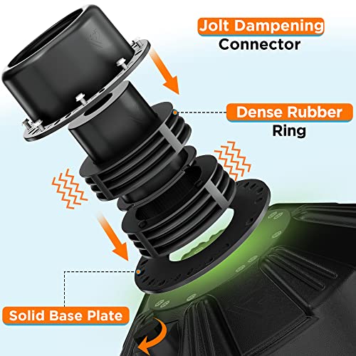 RDX Kids Freestanding Punching Bag & Cover, 4FT Heavy Duty Junior Ronin Target Pedestal Bag Set Suction Cup Stand Base Free Standing Kickboxing MMA Boxing Muay Thai Karate Home Gym Workout - color: SILVER