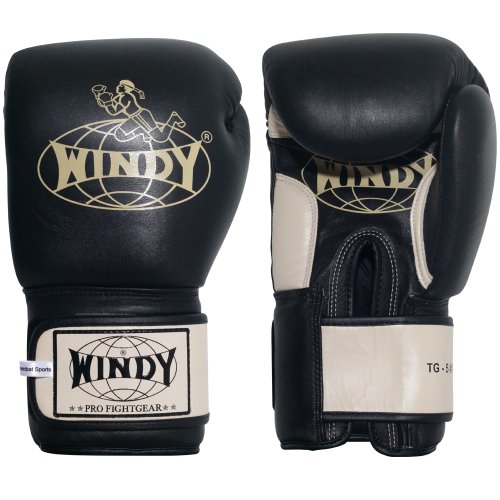 YOKKAO Windy Leather Muay Thai Sparring Gloves - size: 16-Ounce