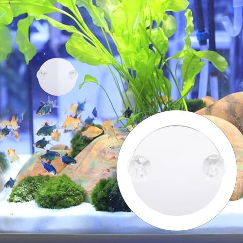 10pcs Betta Tank Mirror Cup Fish Tank Decor for Betta Fish Training High-Class Compact Design for Aquariums and Decorative Ornaments