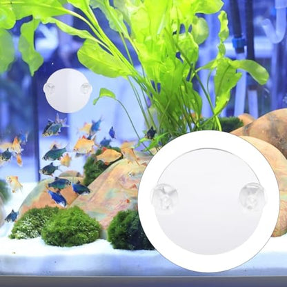 10pcs Betta Tank Mirror Cup Fish Tank Decor for Betta Fish Training High-Class Compact Design for Aquariums and Decorative Ornaments