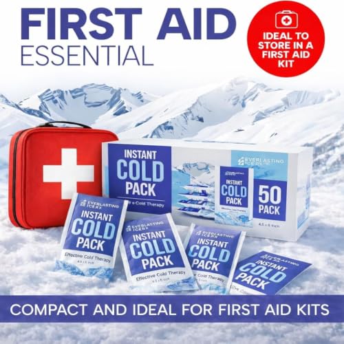 5000 Pack Instant Ice Packs for Injuries, Bulk Full Pallet Delivery - style: 5000 Pack