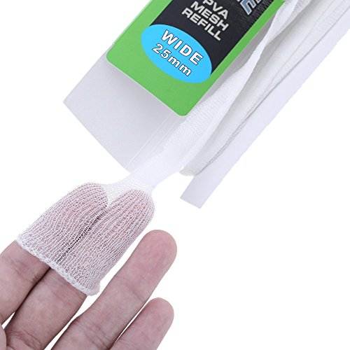 25mm PVA Carp Fishing Mesh Bait Net Universal Refill Stocking Bait Bags