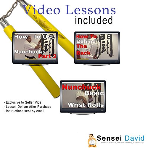 Foam Training Sticks for Martial Arts, Video Lessons,