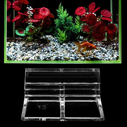 20Pcs Aquarium Lid Clips, Aquarium Glass Cover Clip Fish Glass Cover Clip Acrylic Holder Support Clamp Accessory for Aquarium Fish (5mm) - size: 5mm